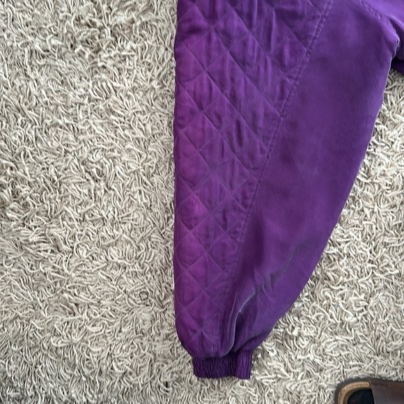 Women’s Vintage 2pc Purple Hunt Club 80s Tracksuit Size Large - Picture 7 of 13